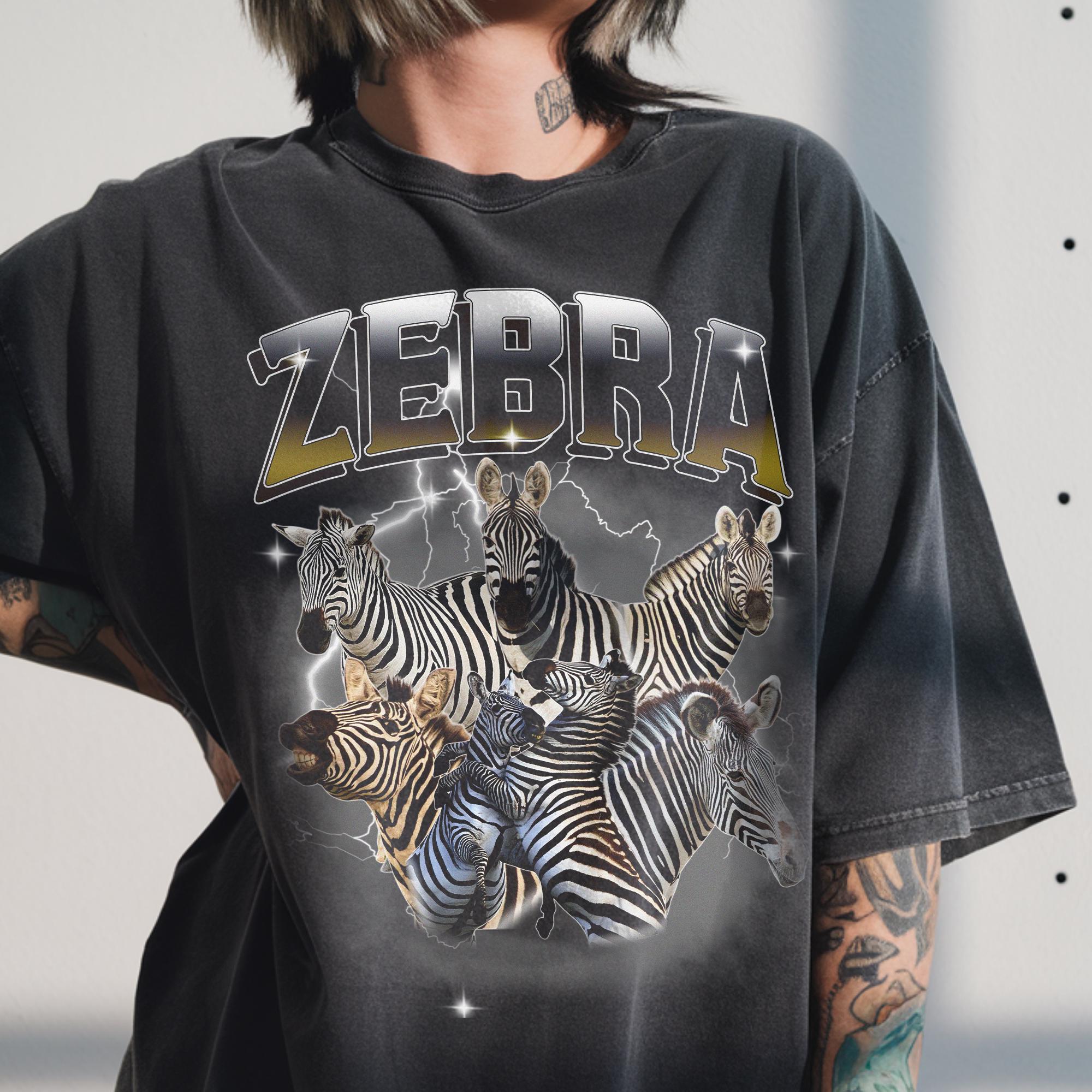 Vintage Zebra T Shirt - Etsy