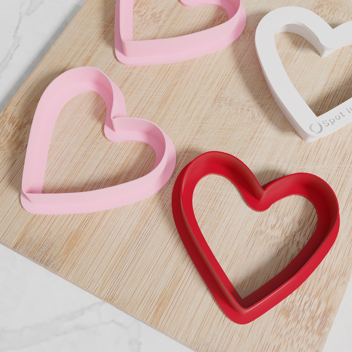 Heart Shaped Cookie Cutter. Set of 6 in Multiple Sizes and Etsy