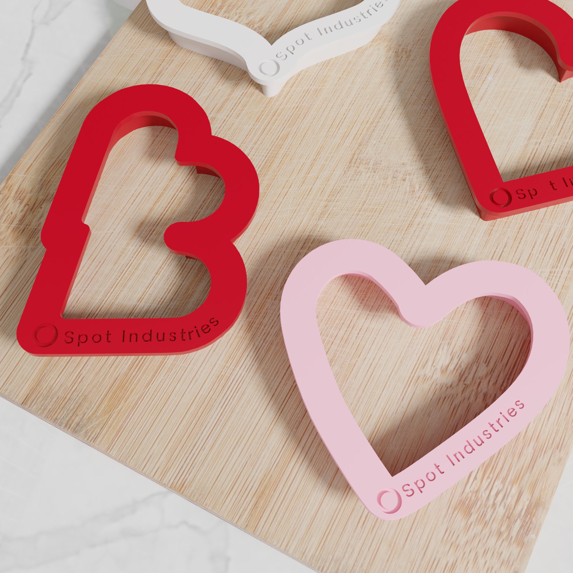 Heart Cookie Cutters. Set of 6 Unique Heart Cookie Cutters. Etsy