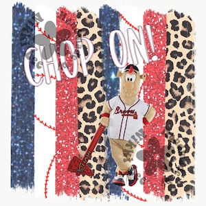Braves png, Chop on png, Blooper png,  Atlanta png, Georgia png, Baseball png, Sport png, Cheetah png, Glitter png