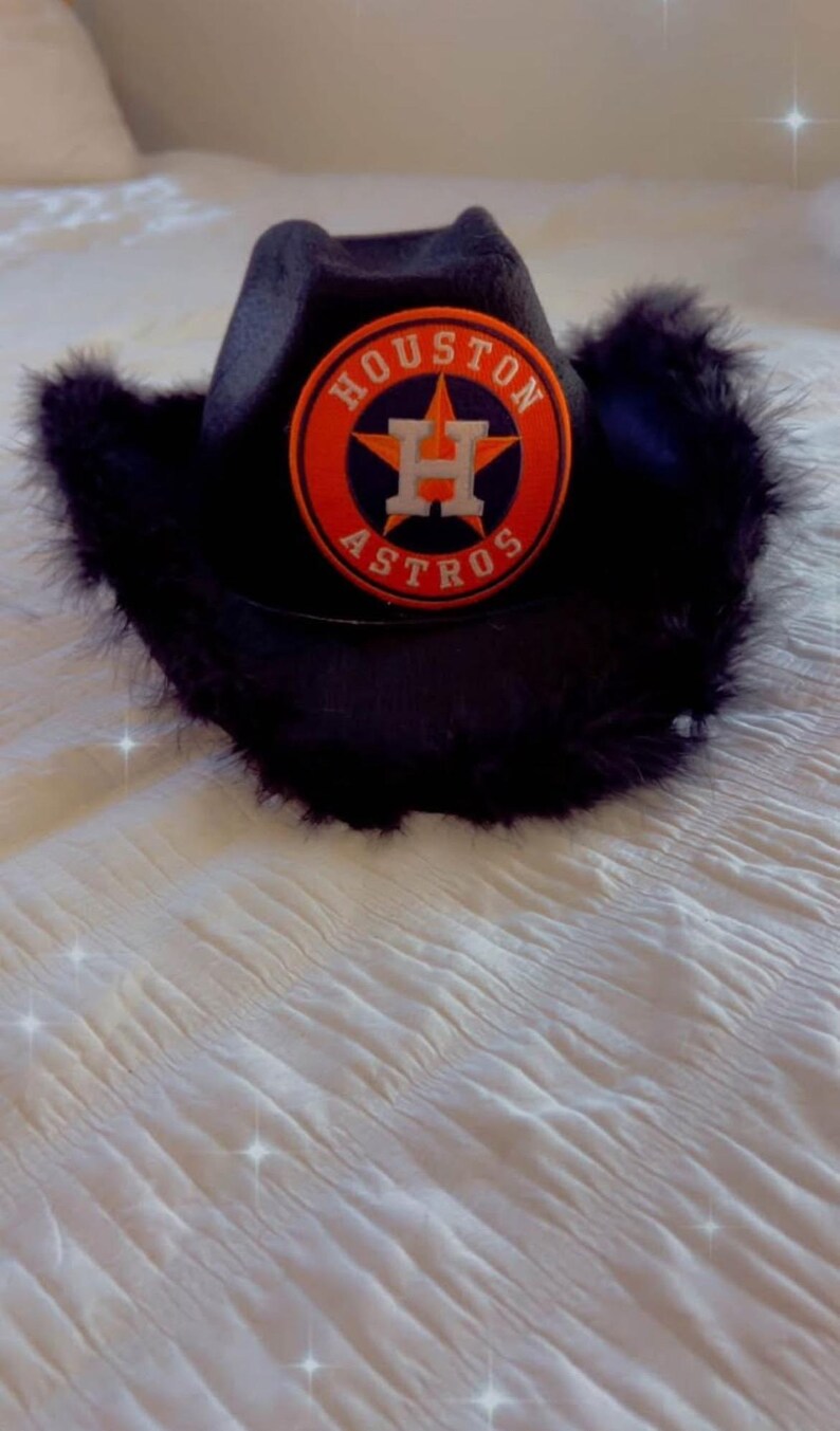 Houston Astros Cowgirl Hat /houston Astros /hat/cap/ Astros/shirt/game ...