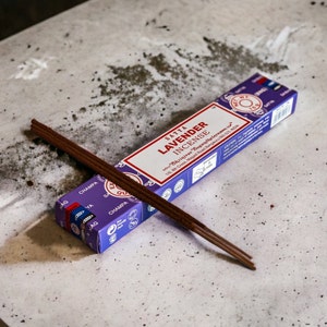 lavender | satya sai baba incense | cleansing ceremony