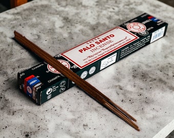 palo santo / incienso satya sai baba / ceremonia de limpieza