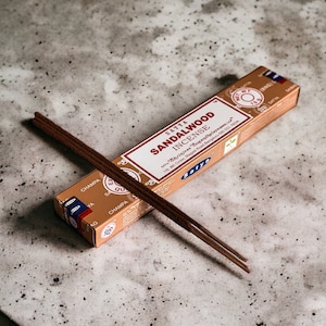 sandalwood | satya sai baba incense | cleansing ceremony