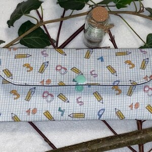 Enveloppe / pochette cadeau en tissu imprimé pour chèque, billet, ticket, jeux à gratter, place de concert...