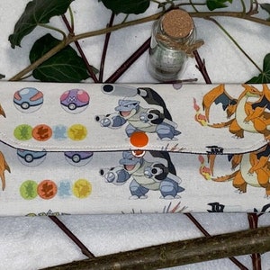 Enveloppe / pochette cadeau en tissu imprimé pour chèque, billet, ticket, jeux à gratter, place de concert...