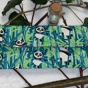 Enveloppe / pochette cadeau en tissu imprimé pour chèque, billet, ticket, jeux à gratter, place de concert...