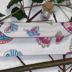 Enveloppe / pochette cadeau en tissu imprimé pour chèque, billet, ticket, jeux à gratter, place de concert...