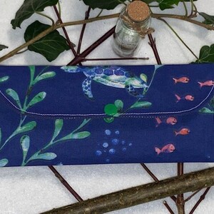 Enveloppe / pochette cadeau en tissu imprimé pour chèque, billet, ticket, jeux à gratter, place de concert...