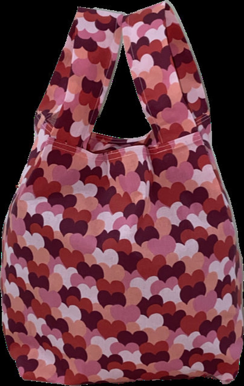 Tote-Bag / sac de course / sac shopping / fourre-tout...pliable avec poche de rangement image 2