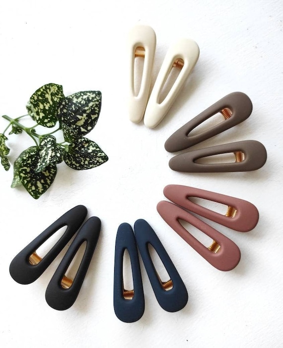 Hair Accessory Collection - Black, Brown, Cream, Blue Cute & Colorful Boho Hair Accessories - Natural Life main image 4