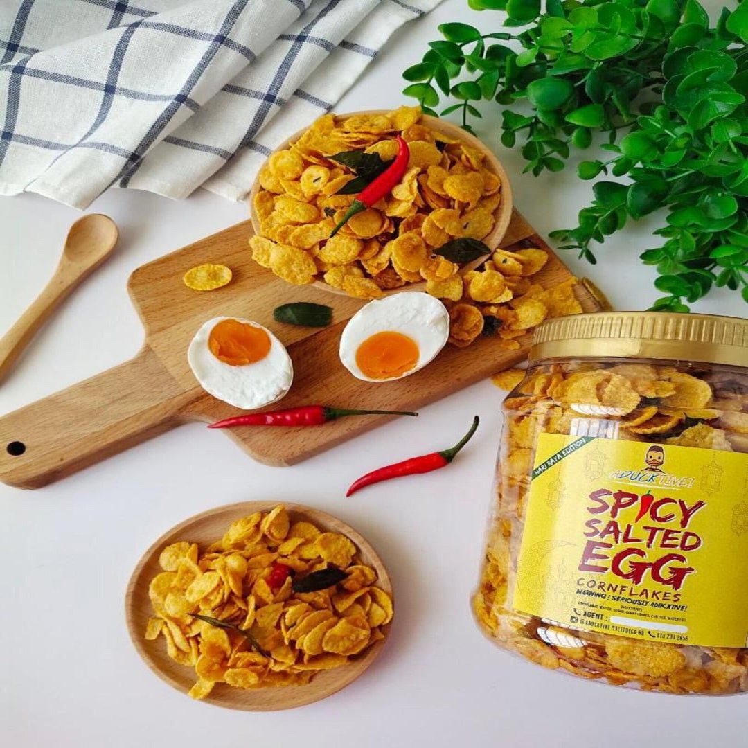 Spicy Salted Cornflakes -