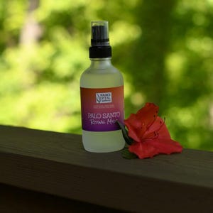 Bruma ritual de Palo Santo / Spray / Hogar / Aceite esencial / Aroma natural para el hogar