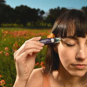 Óleo Essencial de Lavanda Tanaceto Roll-on / Rolo de Óleo Essencial / Perfume Natural / Óleo Essencial Floral / Para Mulheres / Rolo de Aromaterapia