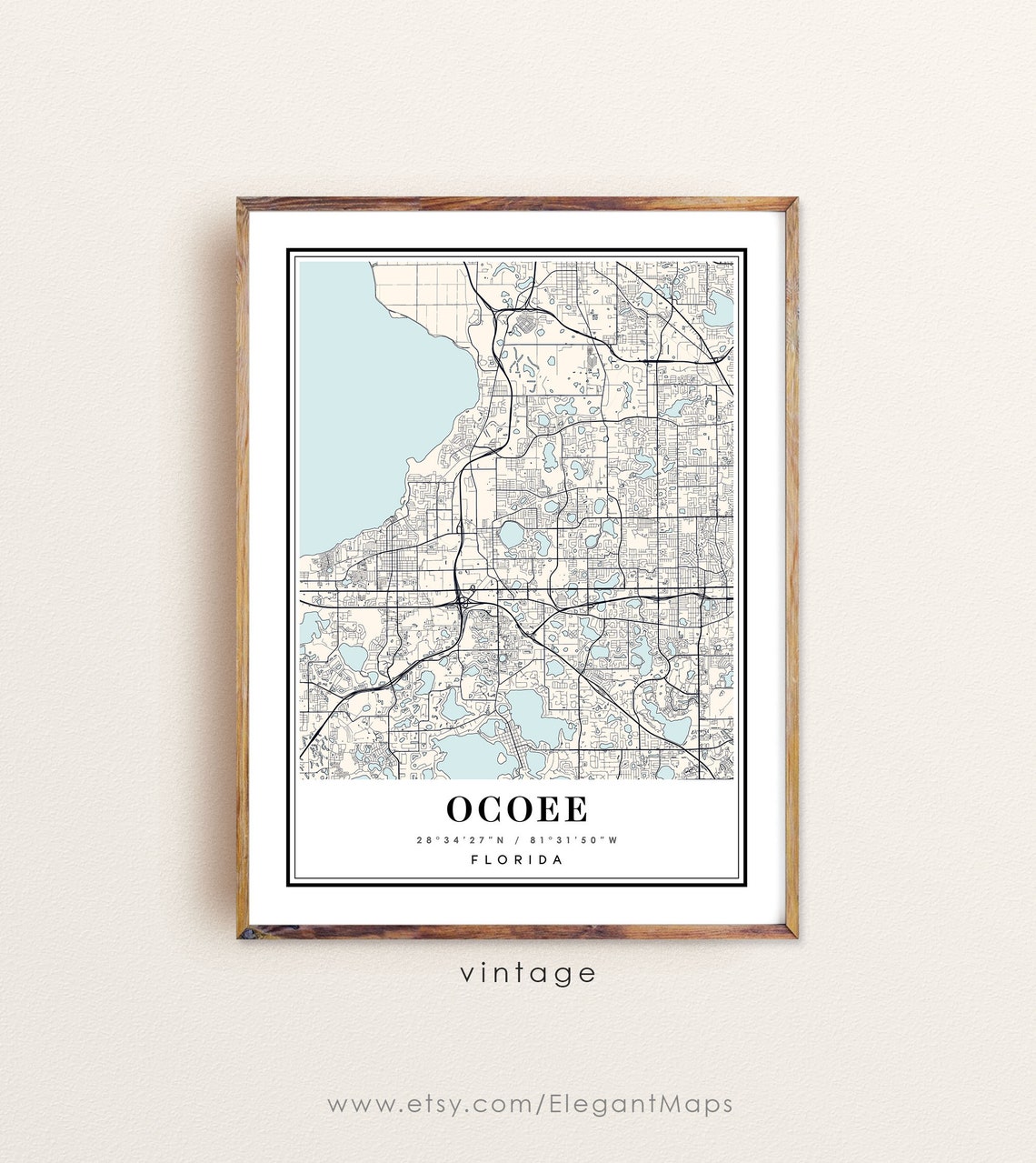 Ocoee Florida Map Ocoee FL Map - Il 1140xN.3476683193 Ougx