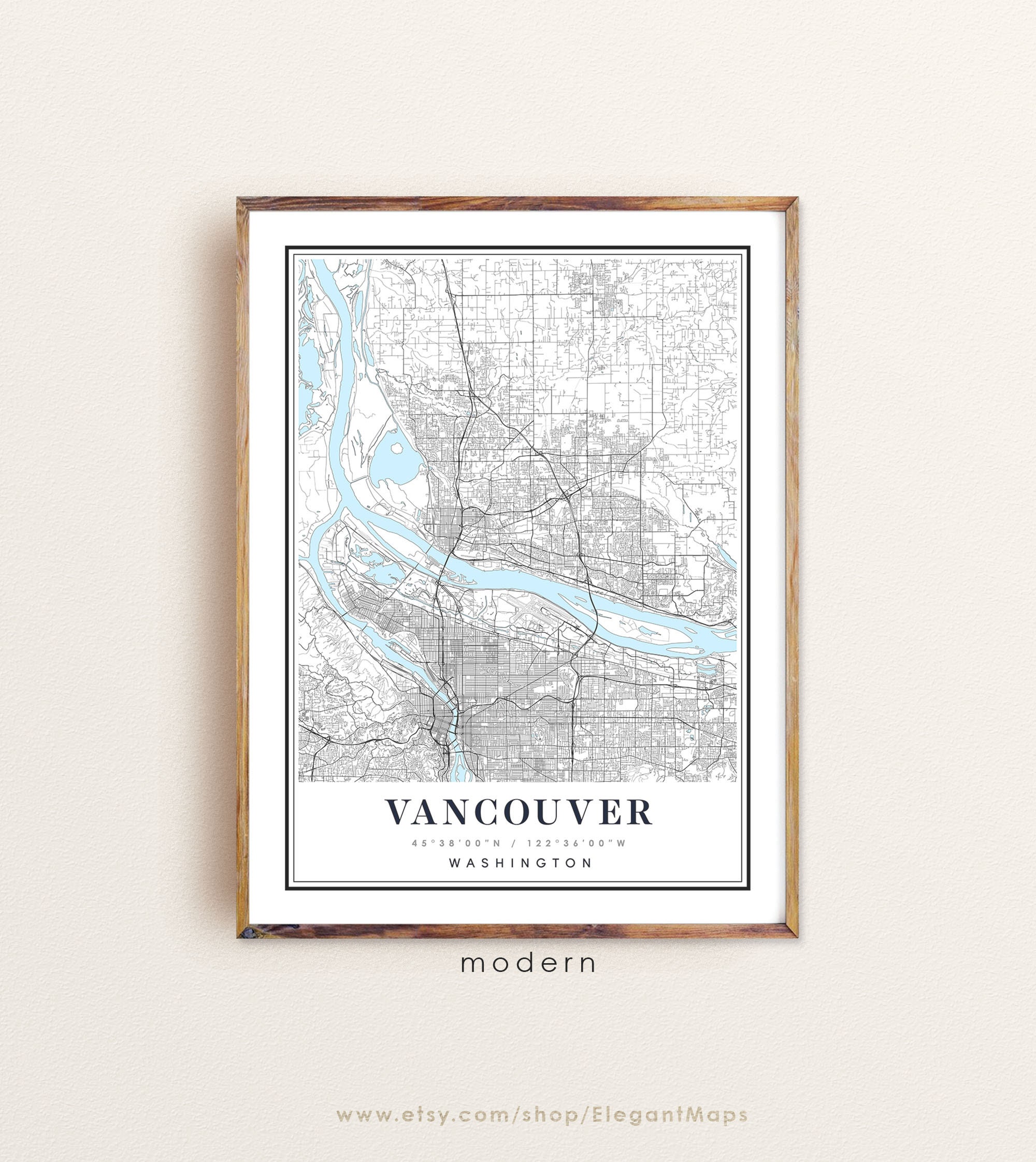 Vancouver Wa Vancouver Print Vancouver Poster Vancouver City Map Digital Vancouver Map Vancouver Street Map Vancouver Washington Digital Prints Art Collectibles Lifepharmafze Com