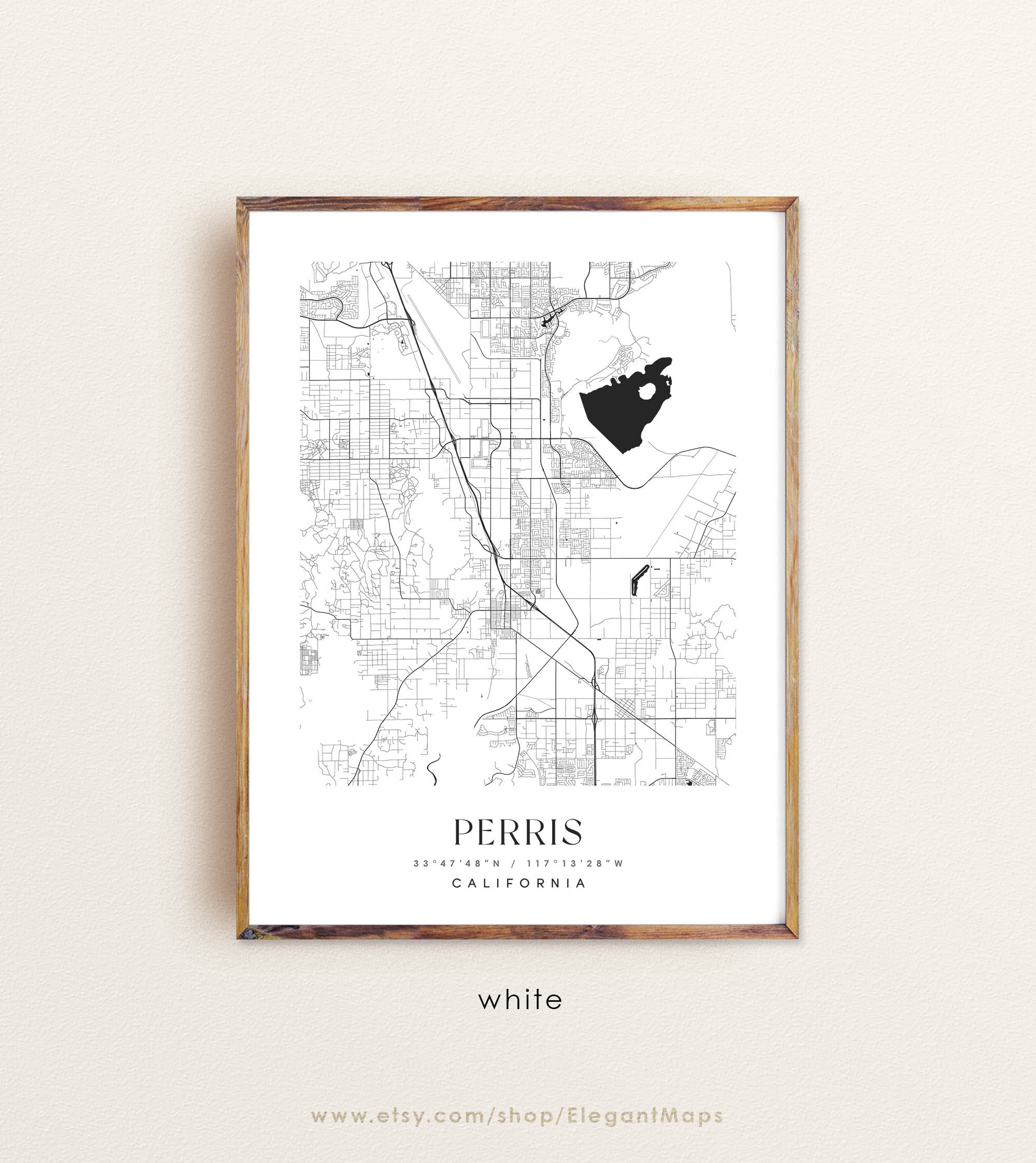 Perris California Map Perris, California Street Map