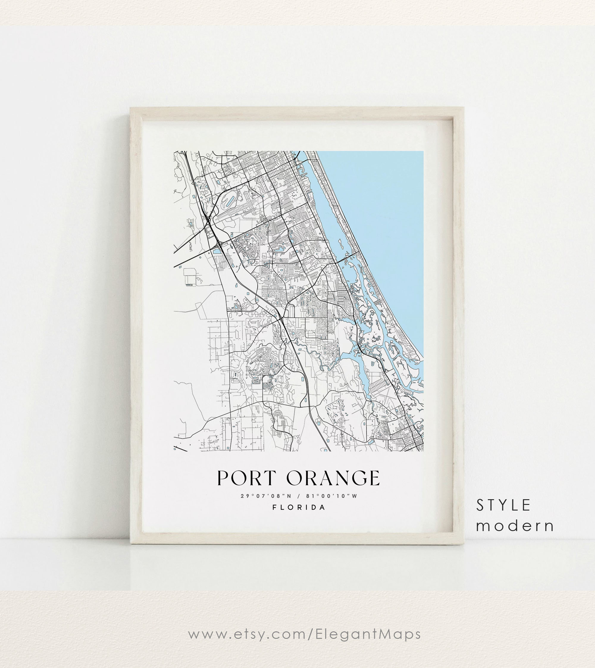 Map Port Orange Florida