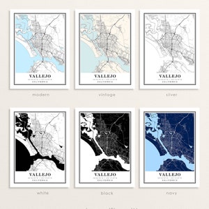Printable Map Of Vallejo Ca