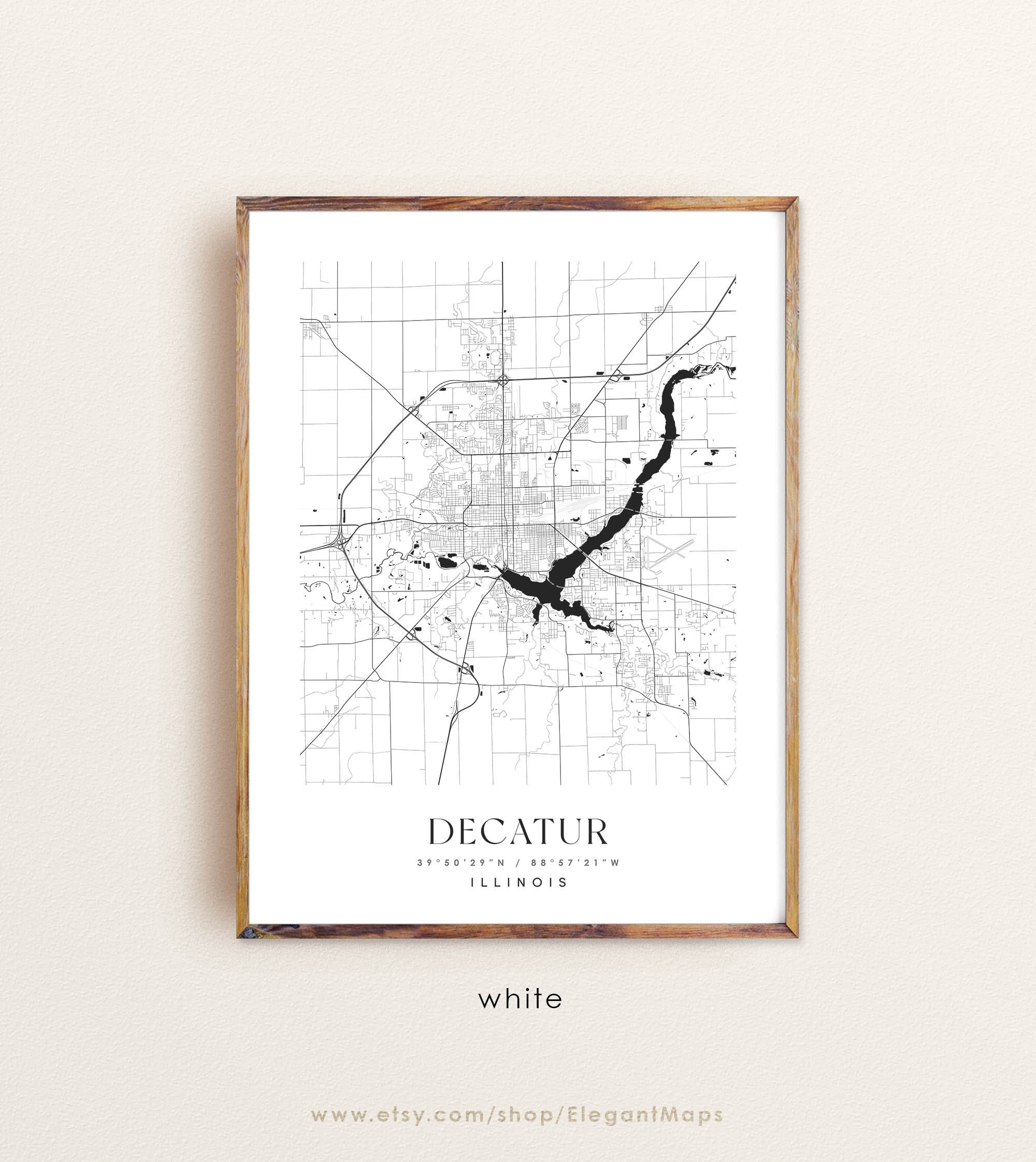 Decatur Illinois Map