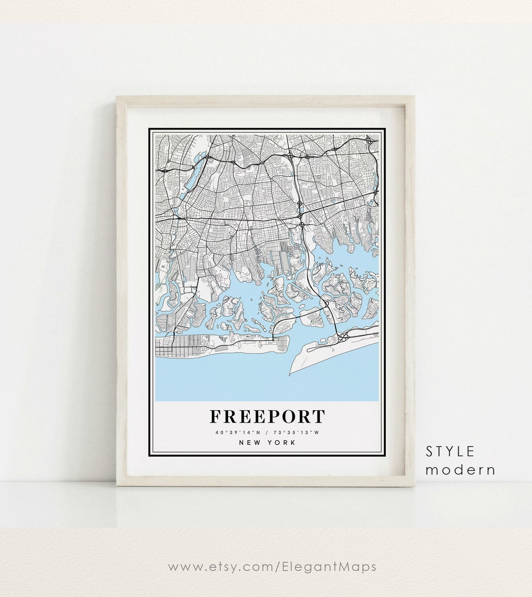 Freeport New York Map, Freeport NY Map, Freeport City Map, Freeport