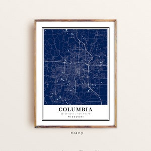 Columbia Missouri Map, Columbia MO Map, Columbia City Map, Columbia ...