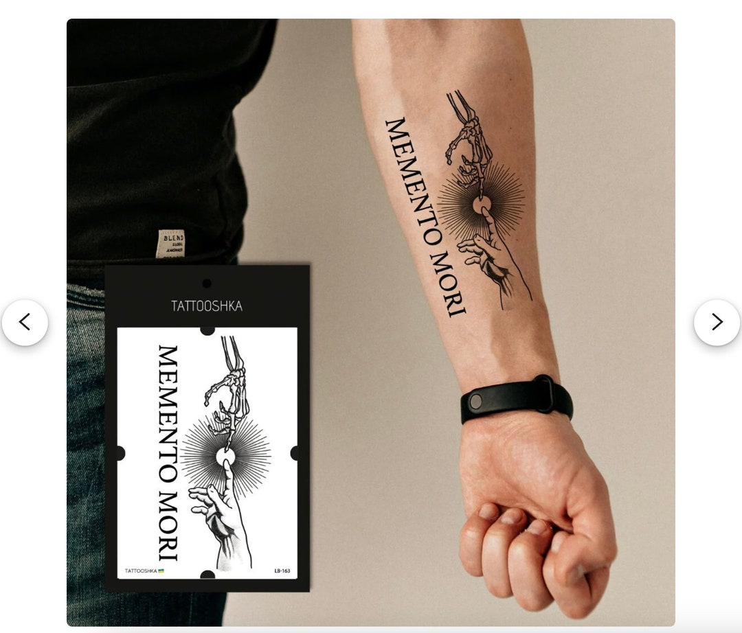 メメント・モリのタトゥー | ゴシックタトゥー | タトゥーアート