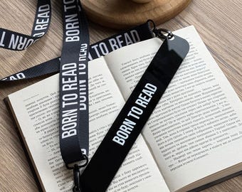 Book Strap Bookmark – Hands Free Book Holder, Crossbody Reading Accessory, Gift for Book Lovers