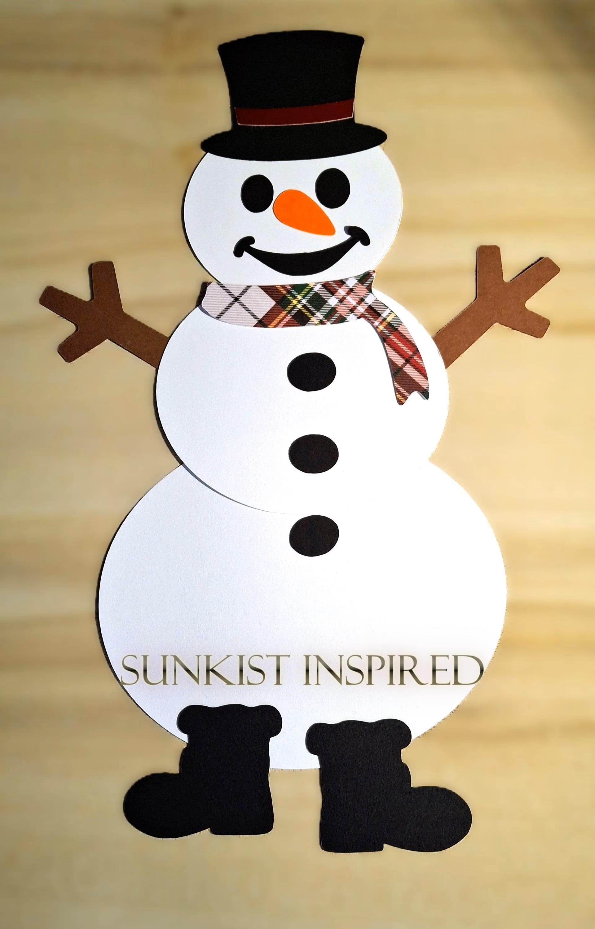 17 Cute & Easy Winter Craft Ideas for Kids 6 Snowman DIY Craft Kit Precut Cardstock Pieces, Winter Kids Activity
