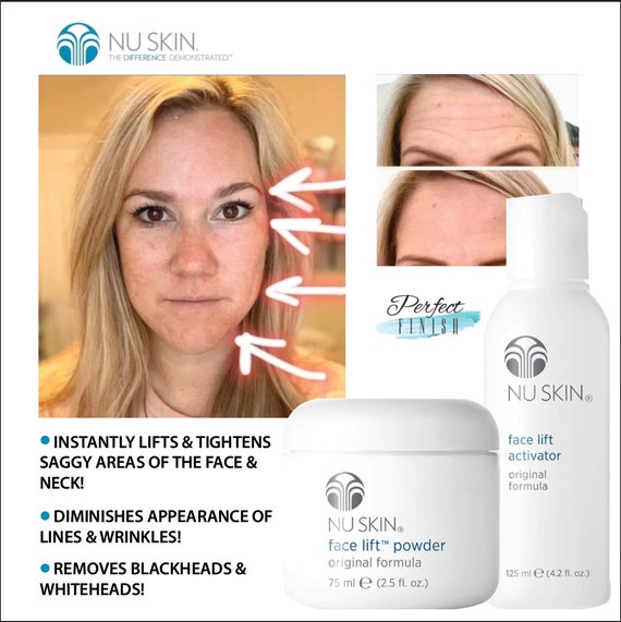 Nu Skin Face Lift with Activator 2 Products Botox in a Etsy