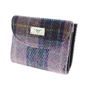 Women's Harris Tweed Zip Wallet with Card Section