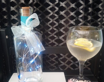Decorated String Light Bottle