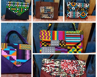 20pieces of Ankara bags, hand bags, African bags, ladies handbags bags, fabric bags African hand bags