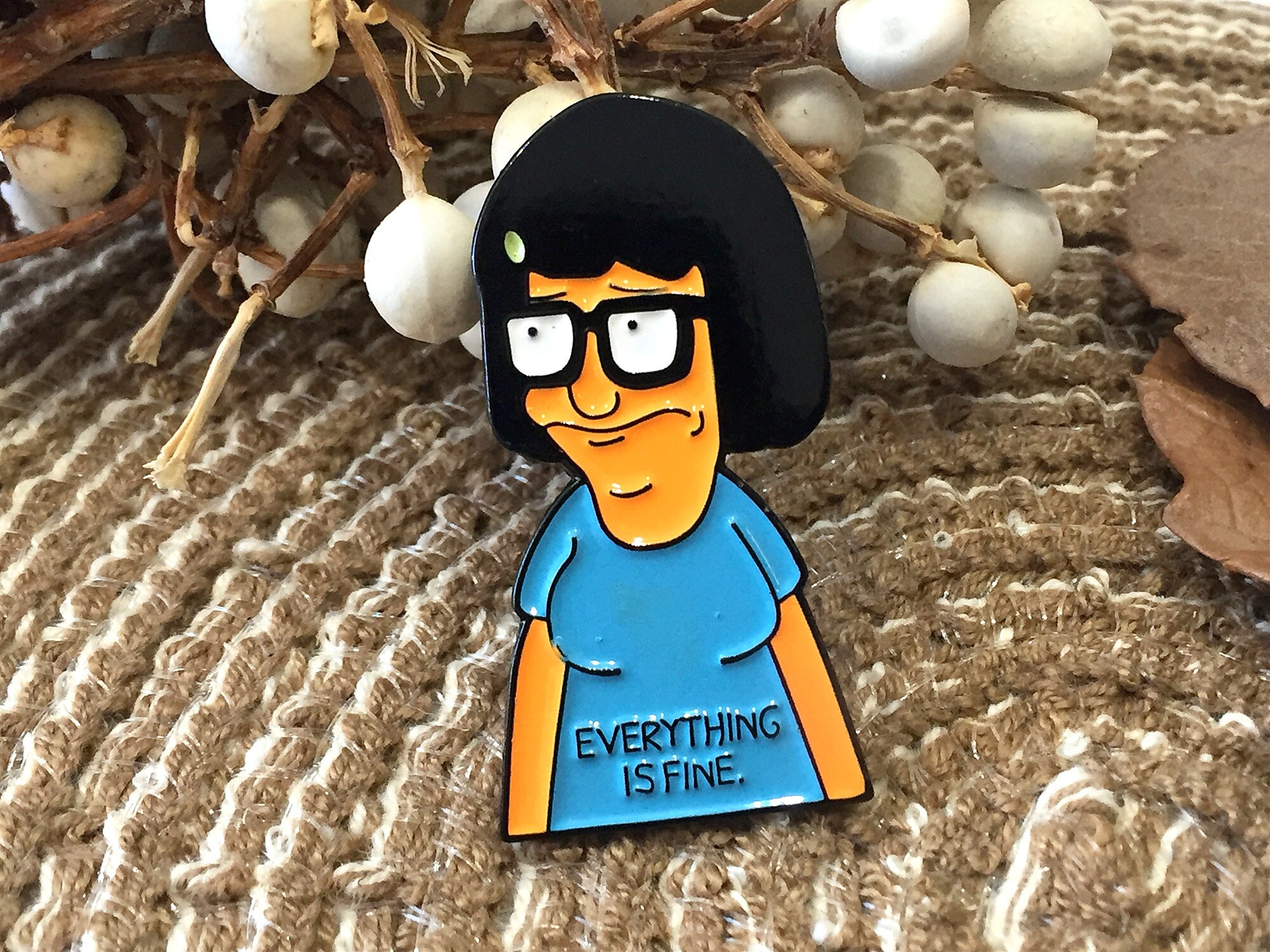 Bob's Burgers enamel pin hard enamel pins hat pins collar | Etsy