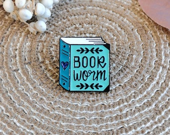 Just One More Chapter Enamel Book Pin Book Lover Enamel Pin Badge Book  Cover Literary Gift Geek Gift for Book Lover Book Jewellery 