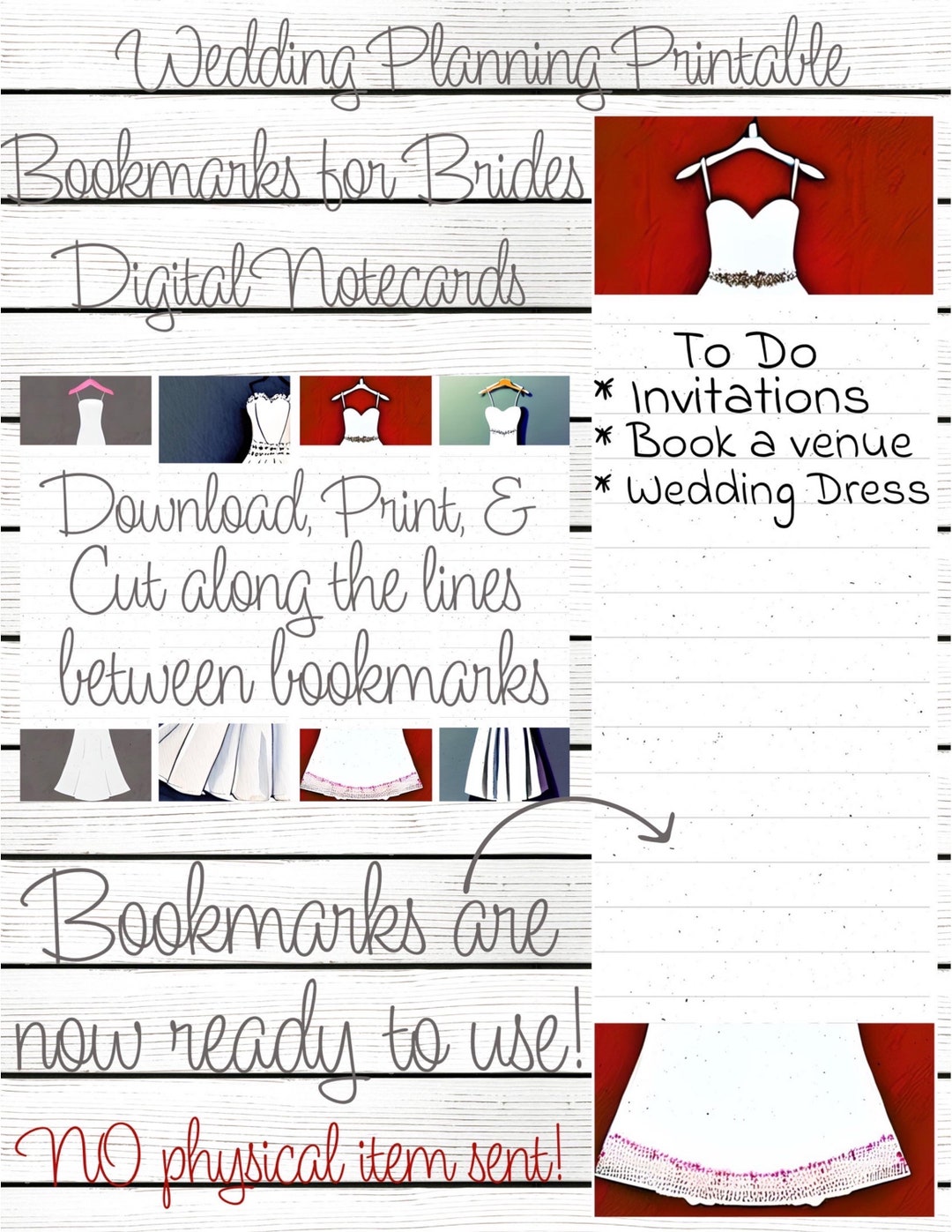 Wedding Planning Printable Bride to Do List Digital Wedding - Etsy