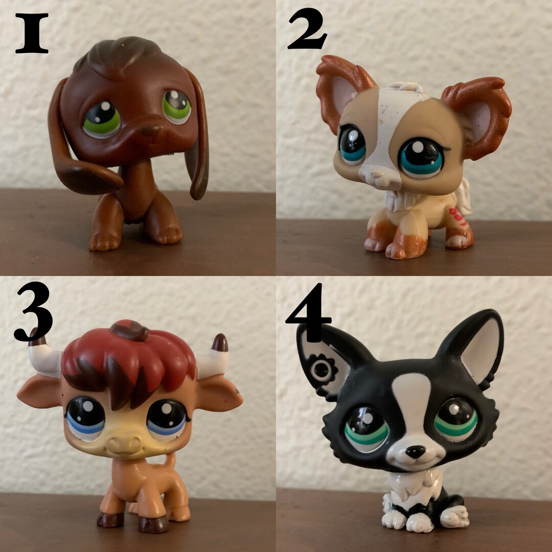 Littlest Pet Shop Hasbro – Chien Colley N°1542 – Authentique Et Original LPS