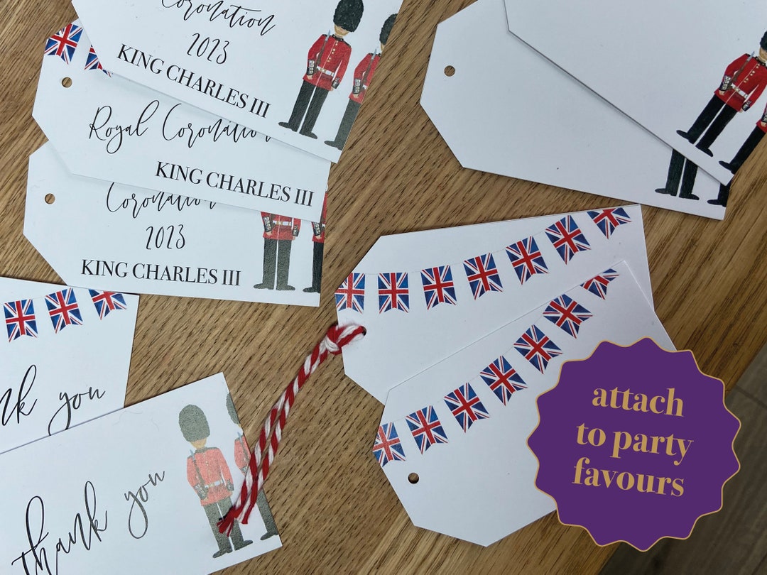 London Style Favour Thank You Tags British Tea Party Printable Tag God ...