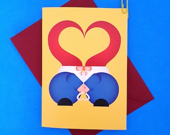 Gnome Love | Greetings Card