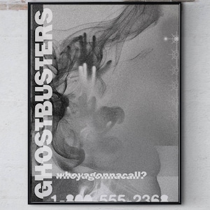 GHOSTBUSTERS! | Alternative Film poster | Kunstdruck | A3 | A4 | A5