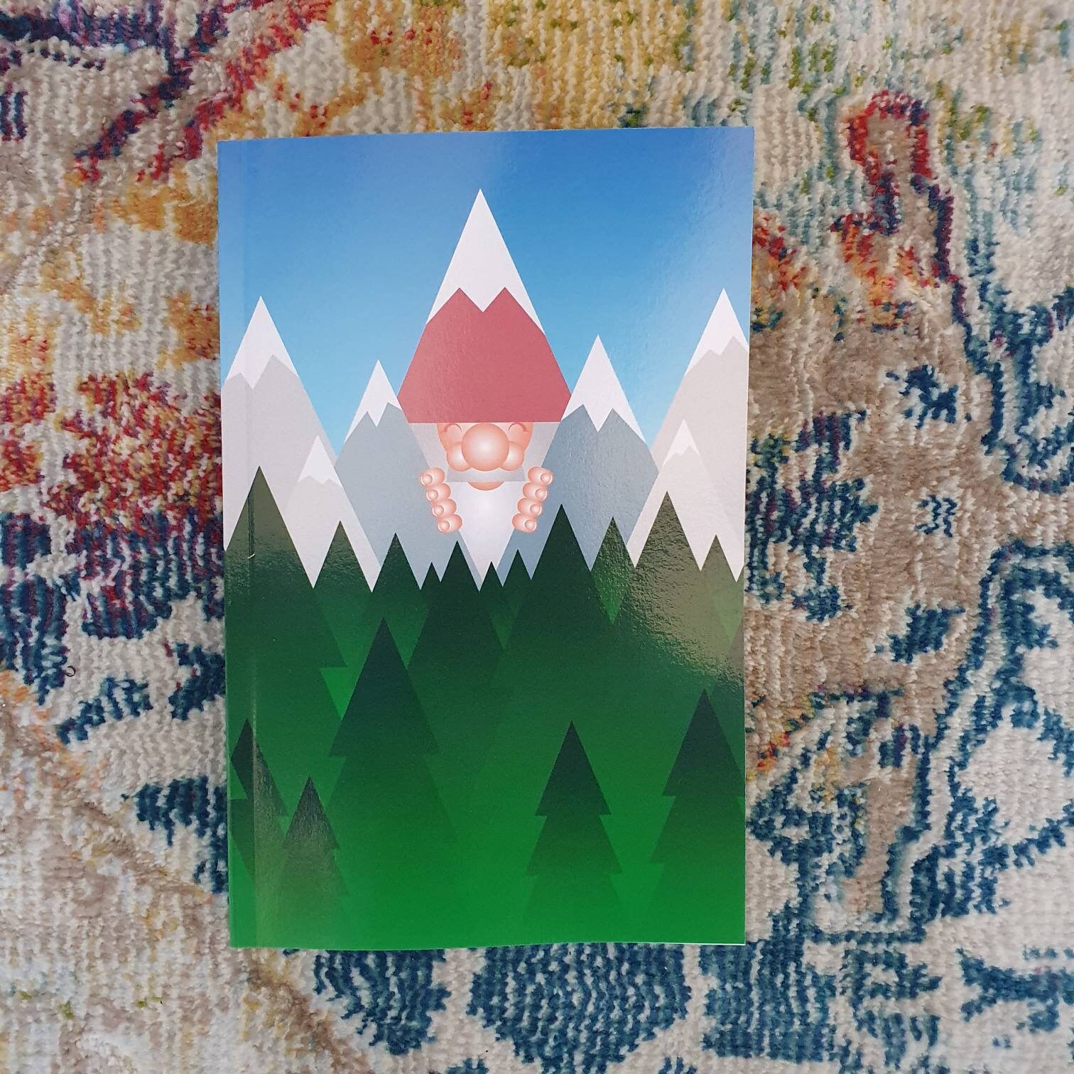 Gnome Mountain A5 Notebook Etsy