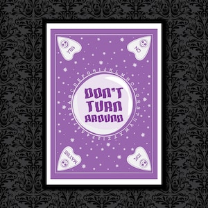 Magic 8 Ball inspired Art Print | Gothic Home | Witchy Vibes | Multiple sizes