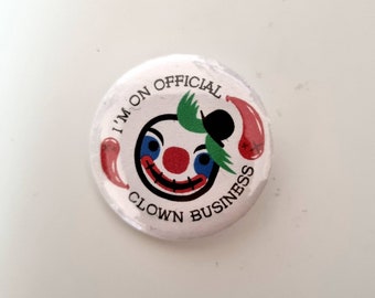 Official Clown Business | Pin Badge