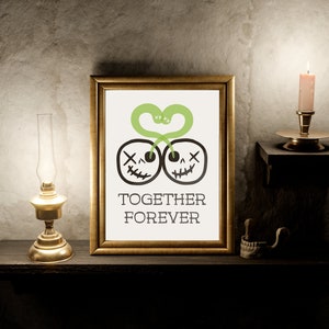 Together Forever | Art Print | A3 | A4 | A5