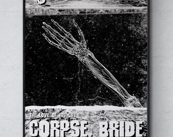Corpse Bride | Alternative Movie Poster | Art Print | A3 | A4 | A5