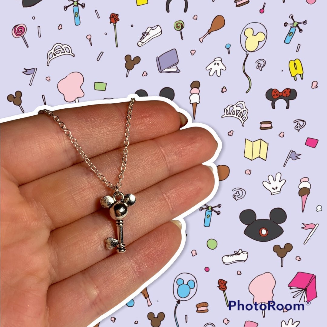 Disney Mickey Mouse Keychain Female Cute Creative Key Pendant Male