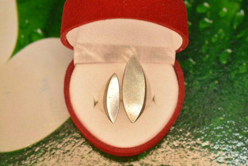 Vintage Large Open Sterling Silver Ring Silver Ring for Women