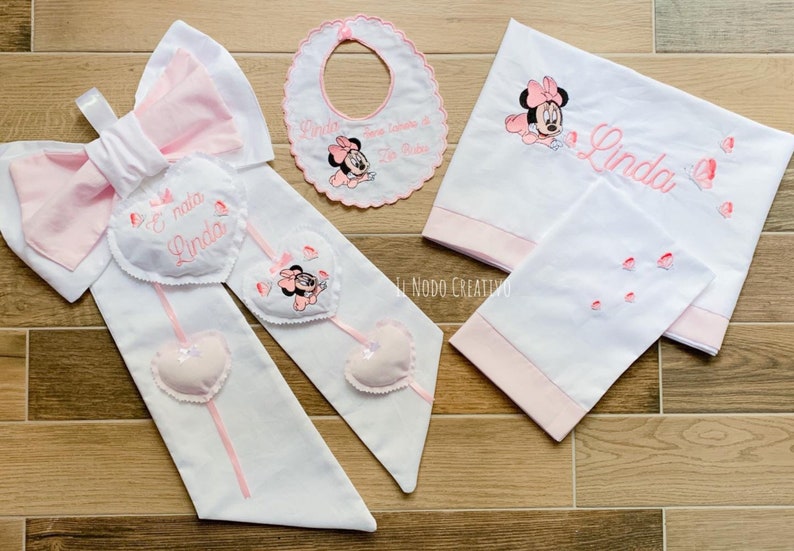 Minnie Bis Gag Bavette Bebe 100 Cotton Custom Etsy Minnie Bis Gag Bavette Bebe 100 Cotton Custom Etsy