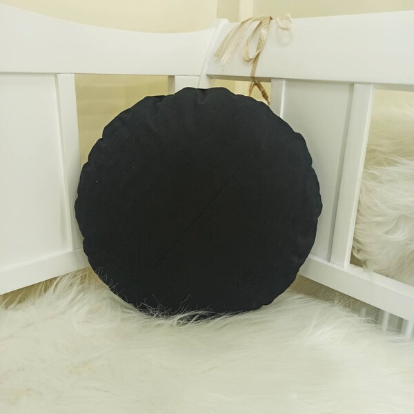 Black Velvet Pillows Etsy
