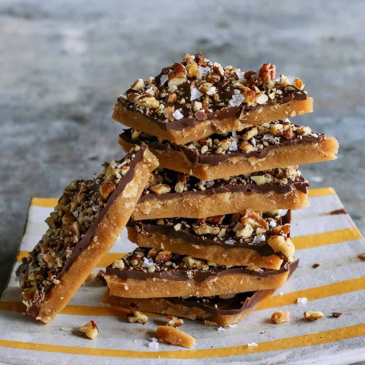 English Toffee Bark Etsy